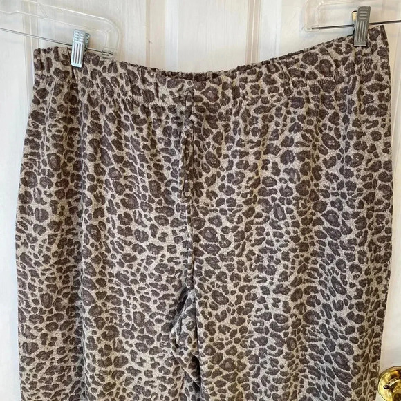 Time and Tru Chetah Print Casual Pull-on Joggers Pants Women Plus Size 2X - Picture 6 of 6
